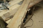 Plank uit 70' yaer-oude plafond planken