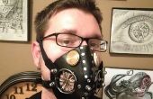 Lederen gasmasker masker