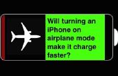 Zal een iPhone gratis sneller op vliegtuigwijze? 