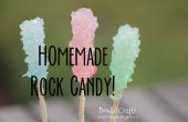 Zelfgemaakte Rock Candy! 
