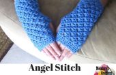 Angel Stitch vinger minder handschoenen – gratis gehaakt patroon