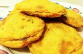 Pimento kaas Cookies gevuld met aardbei Jam