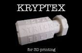 3D afgedrukt Kryptex