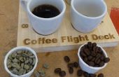 "Koffie Flight Deck" koffie proeven
