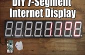 DIY Internet voor grote 7-Segment Display