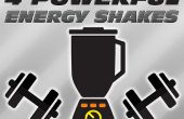 4 krachtige energie Shakes