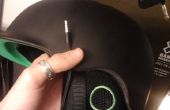 Hoe maak je een helm geïntegreerd audiosysteem uit een normaal paar hoofdtelefoons