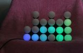 Ping Pong Ball Full colour Binary Clock