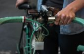 3D afgedrukt fiets Planter