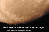 Nikon IR afstand en tijd ronden met ATtiny 85