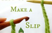 Hoe maak je een Slip knoop voor breien en haken! 