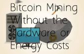 Mijn Bitcoins zonder Hardware of energiekosten! 