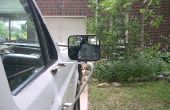 Ford F150 - F250 handmatige chroom zijaanzicht spiegel, een goede mirror verwijderen uit een gebroken draaibaar