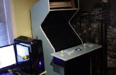 Mijn arcade machine van blauwe awesomeness