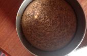 Gesmolten Choco Lava Cake met Cadbury's zuivel melk in fornuis
