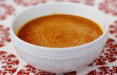 Romige soep van pompoen