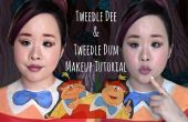 Alice in Wonderland: Tweedle Dee en Dum geïnspireerd make-up