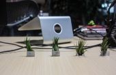 3D afgedrukt kleine plantenbakken