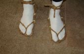 Maak uw eigen bleekmiddel Cosplay sandalen (waraji)