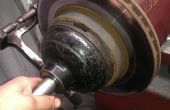 Reparatie van auto voorkant remmen