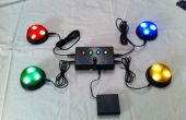 Quiz Game Controller met behulp van de "Lichten en geluiden zoemers" en Arduino