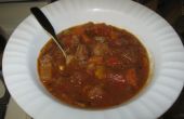 Dikke & stevig plantaardige rundvlees soep