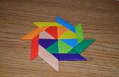 Origami transformeren Pinwheel
