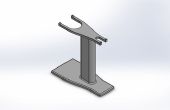 3D afgedrukt scheren Stand Design