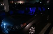 Auto Radio frequentie LED Color Changing Dome Light