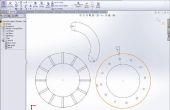 Iris diafragma mechanisme - Solidworks kinematica proces met behulp van Sketch blokken