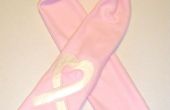 Verlicht LED roze lint sjaal voor de genezing