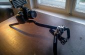 Camera tuig: een eenvoudige schouder tuig op basis van een stuur van de fiets