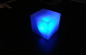 Foto sensing LED kubus