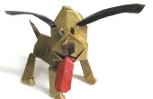Origami Pluto de hond