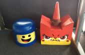 LEGO film maskers: Benny de Spaceman en boos Unikitty