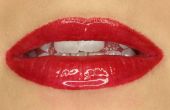 Sappige rode appel | Glanzende Lip Art