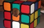 Realistische Rubiks kubus kostuum