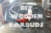 DIY houten oordopjes