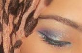 Lavendel geïnspireerd oog make-up