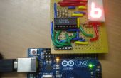 Weergave van getallen met behulp van een zelfgemaakte arduino mini schild! 