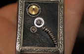 "Tijd-Lock" Steampunk horloge-geval medaillon