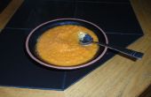 Eenvoudige Curry wortel soep