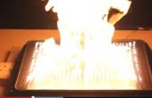 Visualiseren van geluid door vuur in 3D
