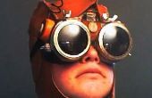 Mijn Steampunk piloten Cap & Goggles