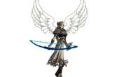 Valkyrie (Battle Angel) kostuum met magische boog