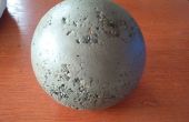 Maken van concrete ballen