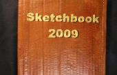 Het hele pak kartonnen gedekt Sketchbook bindende
