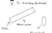 Hoe maak je een katapult liniaal