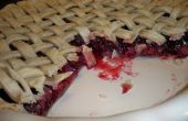 Trista van prachtige Mulberry Pie (met bramen)