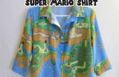 Super Mario-knop omhoog Shirt